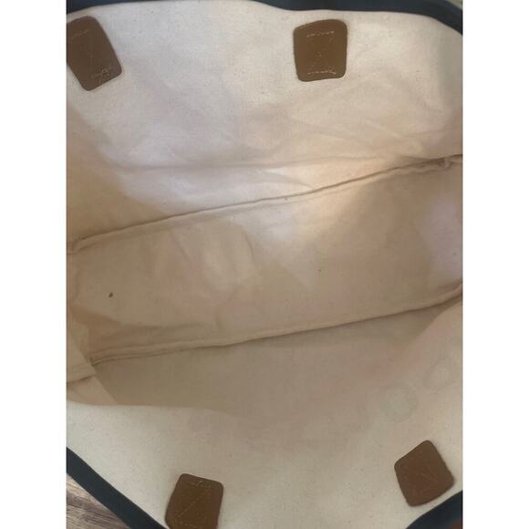 Santa Barbara Designs Honeymoon Vibes Canvas Bag with Leather straps - Picture 4 of 8